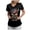 Red, variant on GEWSEY Womens Heart Printed Animals Nurse Uniforms 2026 Scrub Tops for Women, Short Sleeve V Neck Scrub Shirt with Pockets (Black, 3XL)