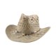 thumbnail image 1 of Sombrero de paja Heldig tejido a mano primavera verano, 1 of 6