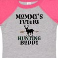 thumbnail image 4 of Inktastic Mommy Hunting Buddy Archery Boys or Girls Baby Bodysuit, 4 of 5