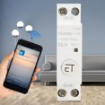 thumbnail image 4 of TOPINCN Intelligent WIFI Circuit Breaker Remote Control Switch 1-Pole Plug-on Smart Standard For Distribution Box 1P AC230V IP20, 4 of 8