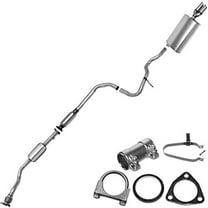 Stainless Steel Catalytic, Resonator, Muffler Exhaust System Kit Fits for Chevrolet Cavalier 1999-2002 2.4L - Direct Fit