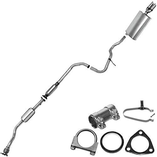 Stainless Steel Catalytic, Resonator, Muffler Exhaust System Kit Fits for Chevrolet Cavalier 1999-2002 2.4L - Direct Fit