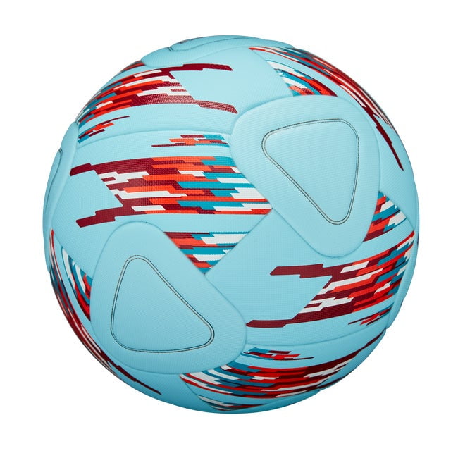 Wilson NCAA Vanquish Soccer Ball- Blue/Red/White, Size 5, 2PK