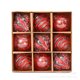 thumbnail image 3 of Adornos navideños con lentejuelas brillantes de 8 cm, 9 piezas para colgar en el árbol de Navidad, bolas transparentes irrompibles para fiestas y Año Nuevo, 3 of 5