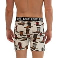 thumbnail image 3 of Lazy One Funny Boxer Briefs for Men, Underwear for Men, Western, Cowboy, Spurs (Boot, Large), 3 of 5