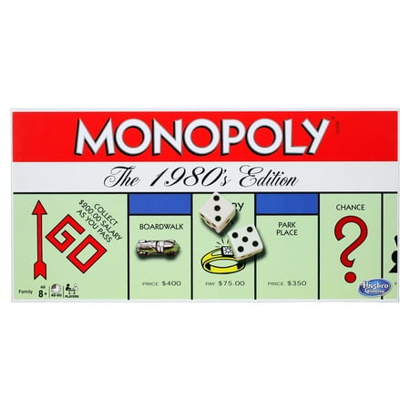 UPC: 0714043011267 | Hasbro The 1980 s Edition Board Game – Favorite Tokens Properties
