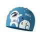 thumbnail image 5 of Gorro de baño para niños, gorro de natación portátil para niños, hombres y mujeres, cómodo de baño para ducha, resistente al agua para hacer snorkel y Azul, 5 of 8