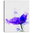 thumbnail image 2 of Belle Anémone Bleue Croquis - Impression sur Toile Florale, 2 of 4