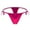 Hot Pink, variant on Women's Side Tie String Bikini Thongs Satin Silk Panties Swimsuit Bottom Comfortable Cheeky Underwear for Everyday