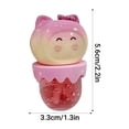 thumbnail image 3 of Fruit Infused Lip Oil Hydrating Lip Gloss Nourishing Lip Care For Soft Looking Lips Light Weight NonSticky, 3 of 7