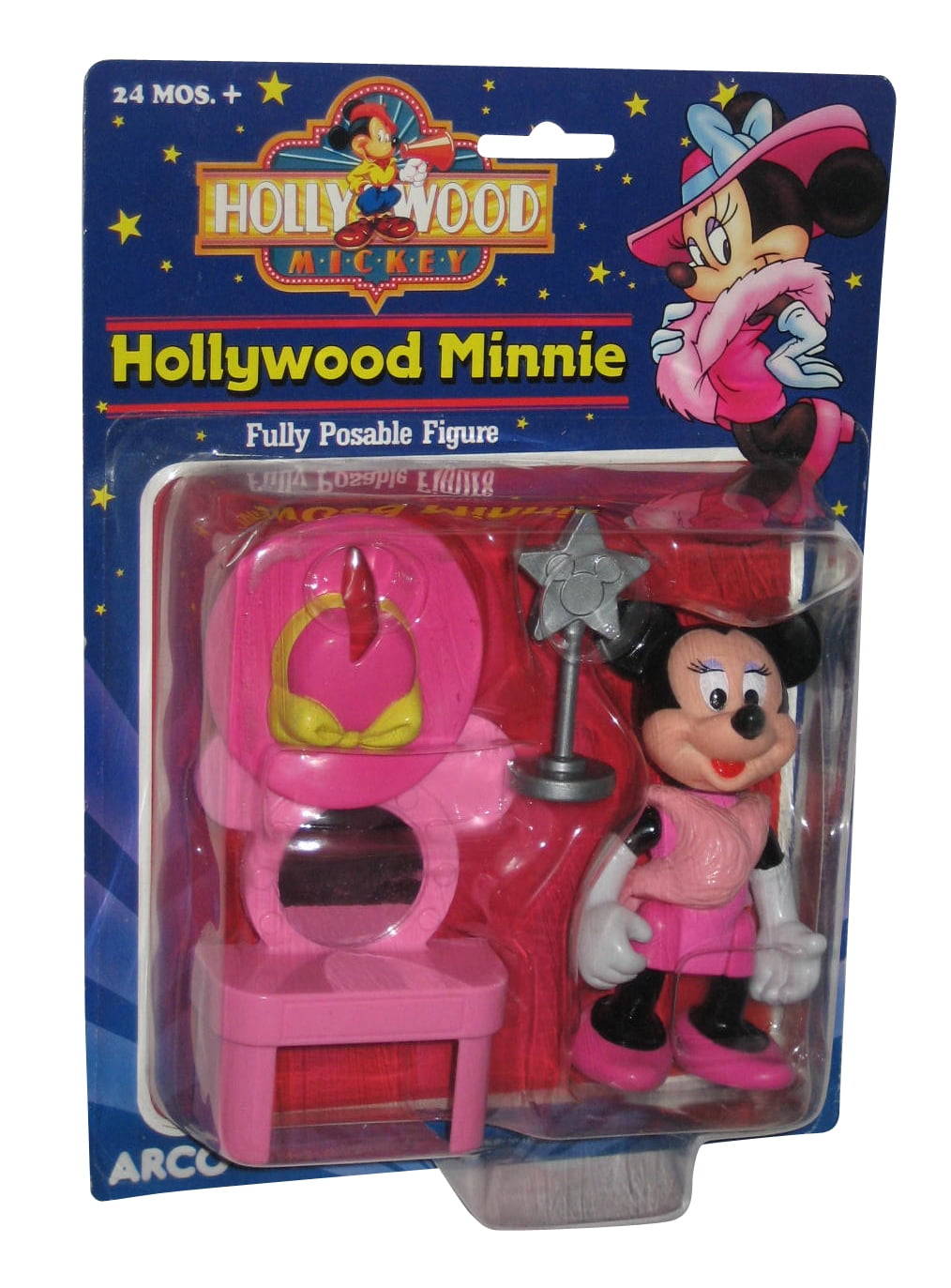 Disney Hollywood Mickey Minnie Mouse Mattel Arco Toys Action Figure - Walmart.com - Walmart.com