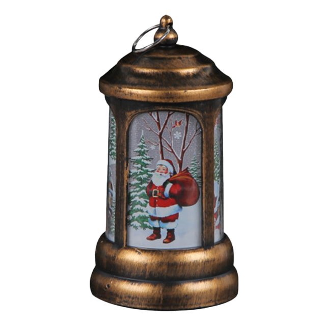 Luces De Viento Navideñas Luces Nocturnas De Papá Noel Pequeñas Lámparas De Aceite Decoraciones Navideñas Regalos Decoraciones Navideñas Luminosas Y Creativas Portátiles