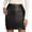 A-Black607, variant on Bibifish Womens High-Waist Pencil Mini Skirts Leather High Waist Stretch Bodycon Hugging Going Out Cut Party Club Skirts