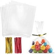 200ct Clear Plastic Bags 4x6-1.4 Mils Thick Self Sealing OPP Cello Bags for 4