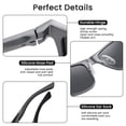 thumbnail image 4 of Lentes de Sol DUCO 8207 Ligero de Fibra de Carbono para Hombre, 4 of 5
