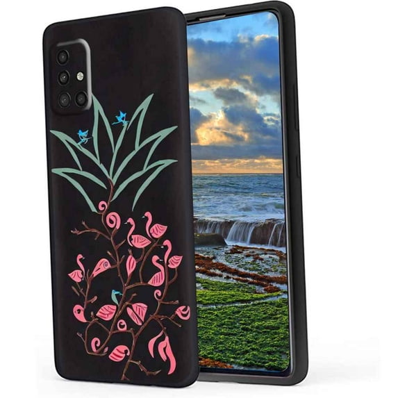 Compatible with Samsung Galaxy A71 4G Phone Case, Birds-Eagle-75 Case Men Women, Flexible Silicone Shockproof Case for Samsung Galaxy A71 4G