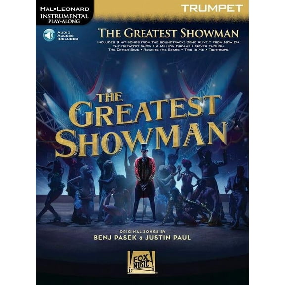 Hal Leonard The Greatest Showman Instrumental Play-Along Series for Trumpet Book/Online Audio