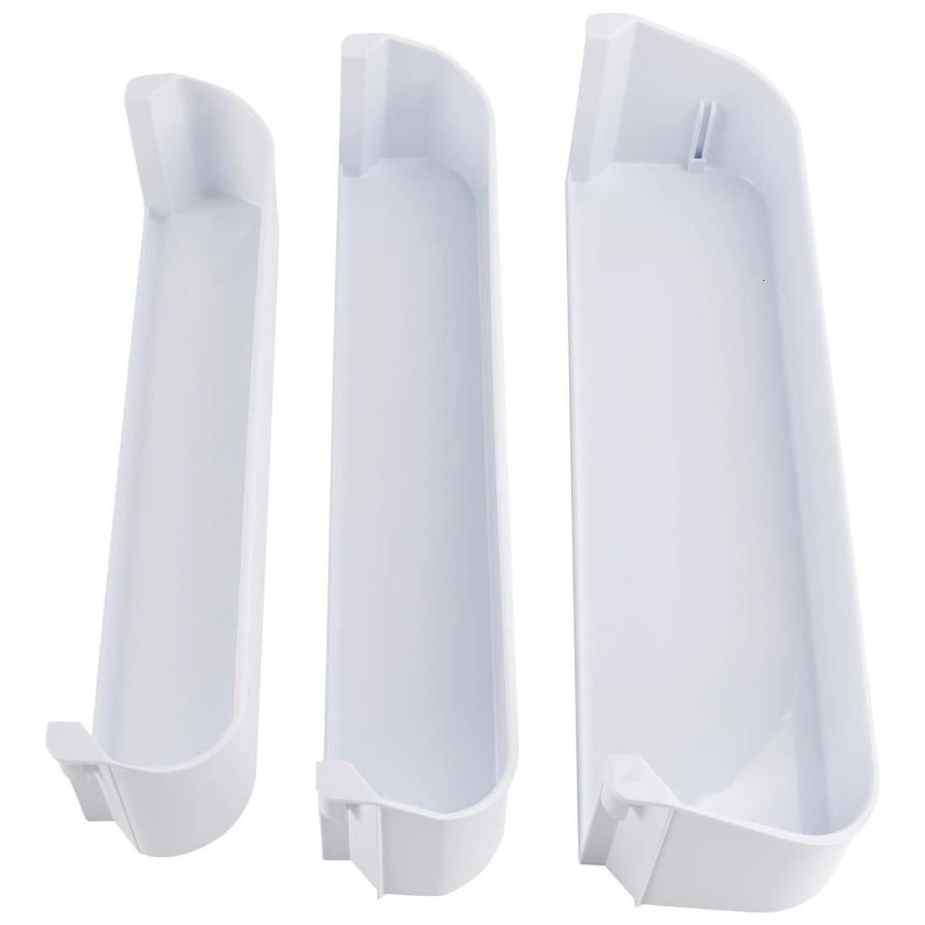 Refrigerator Door Shelf Replacement ABS Texture Refrigerator Storage Shelf