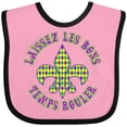 thumbnail image 3 of Inktastic French Mardi Gras Boys or Girls Baby Bib, 3 of 4
