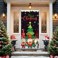 thumbnail image 5 of Dongrere Door Curtain for Christmas Door Decorations Reusable Fabric Hanging Banner for Indoor Outdoor Holiday Decor 35 X 79 Inch, 5 of 6