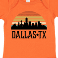 thumbnail image 4 of Inktastic Dallas Texas Skyline Vintage Boys or Girls Baby Bodysuit, 4 of 5