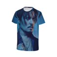 thumbnail image 3 of Johnny Depp Kids' Short Sleeve T-Shirt Print Tee Shirts For Boys & Girls Summer Casual Wear Fashion Top Blouse X-Large, 3 of 9