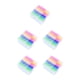 thumbnail image 3 of Tholdsy Erasers Rainbow Jelly Cute Office School Stationery Draft Art Translucent Collectibles Pencil Writing for Student Type2 NO2, 3 of 6