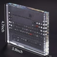 thumbnail image 2 of Acrylic Periodic Table with Real Elements, Chemical Elements Display, Periodic Table of Elements, School Teaching, Birthday Gift, 2 of 5