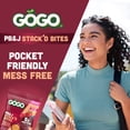 thumbnail image 6 of GOGO PB&J STACK'D BITES 5g Protein From Real Peanuts Mixed Berry, 1.5 oz (5 Pack), 6 of 11