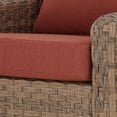 thumbnail image 6 of Better Homes & Gardens River Oaks Outdoor Sofa & 2 Nesting Tables with Patio Cover, Red, 6 of 14