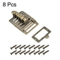thumbnail image 2 of 8Pcs Soportes para Etiquetas Tiradores de Cajones, Marco de Etiqueta de Aleación de Zinc con Tornillos, 2 of 5