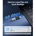 thumbnail image 3 of Adaptador USB C a USB Syntech para iPhone MacBook, paquete de 2, 3 of 8