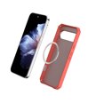 thumbnail image 3 of for Google Pixel 9 Pro XL Case Translucent Magnetic Compatible with Magsafe Charger, Cute Thin Slim Anti-Yellow Acrylic, Hybird Hard Plastic & Silicone Girly Phone Case for Women Men, Rose, 3 of 7