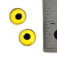 thumbnail image 3 of Yellow Sparrow Hawk Bird Glass Eyes, 3 of 6