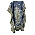 thumbnail image 2 of Kaftan-dress-Hippy-Boho-Maxi-One-Size-Women-india-Tunic-Dress-Night-Gown, 2 of 2