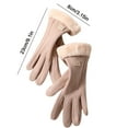 thumbnail image 2 of Outdoor Savings Project Clearance! Kyusrd Warm Gloves Ladies Winter Plus Velvet Thick Outdoor Cycling Screen Cycling Gloves, 2 of 9