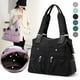 thumbnail image 3 of Fiudx Bolso Bandolera de Nailon de Gran Capacidad, Mochila de Viaje Multibolsillos, Diseño Impermeable Duradero, Correa de Hombro Ajustable, Opciones de Transporte Versátiles, Ideal para El Trabajo,, 3 of 7