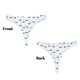 thumbnail image 3 of Balery Cute Shark Tangas de Algodón para Mujer con Estampado – Ropa Interior Sexy, Transpirable, G-string-X-Small, 3 of 6