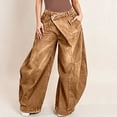 thumbnail image 2 of Womens High Waist Vintage Distressed Denim Jeans Reversed Waistband For Unique Everyday Style Denim Jeans For Women, 2 of 5
