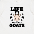 thumbnail image 4 of Inktastic Life is Better with Goats Boys or Girls Baby T-Shirt, 4 of 5