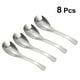 thumbnail image 2 of Cucharas de sopa gruesas pesadas de 4pcs cucharas de sopa de cuchara de acero inoxidable (tamaño medio), 2 of 5