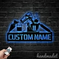 thumbnail image 3 of Handmadetneonsign Personalized Bakery Metal Wall Art LED Light, Custom Baker Sign Home Room Decor, 3 of 5