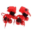 thumbnail image 2 of Patines ajustables Zapatos de patinaje dobles para niñas Rojo, 2 of 10