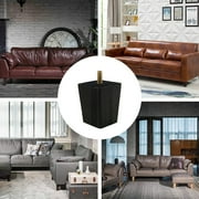 Lzvxtym 4PCS Height Wood Sofa Legs Solid Replacement Furniture Armchair Cabinet Feet Legs