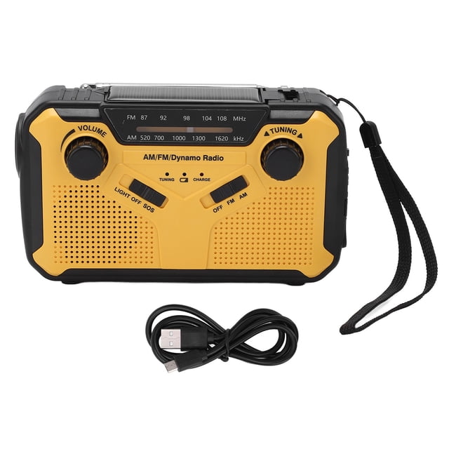 Emergency Radio,Weather Radio Multifunction SOS Weather Radio Emergency Weather Radio Industry-Leading Standards