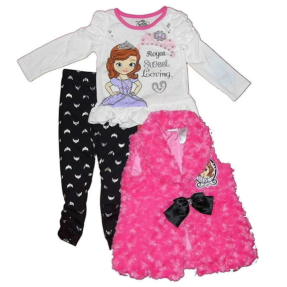 Disney Baby-Girls Toddler Girls Sophia the First 3pc Set Pink 3T