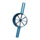 thumbnail image 5 of Divisor de bambú, divisor de tubos de bambú, herramienta manual portátil, herramienta para partir bambú, para jardineros, artesanos, patio trasero, Azul 8 cortes, 5 of 8