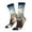 2 Black-1, variant on Sunset Airplane Travel View Crew Socks for Men & Women, Breathable Casual Athletic Ankle Socks