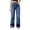 Dark Blue, variant on Womens Classic Casual Denim Trousers with Comfortable Stretch and Relaxed Fit for Everyday Wear Full Length Jeans Blue L