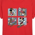 thumbnail image 3 of Disney Standard - Mickey And Donald Alpine - Juniors Ideal Flowy Muscle T-Shirt, 3 of 4